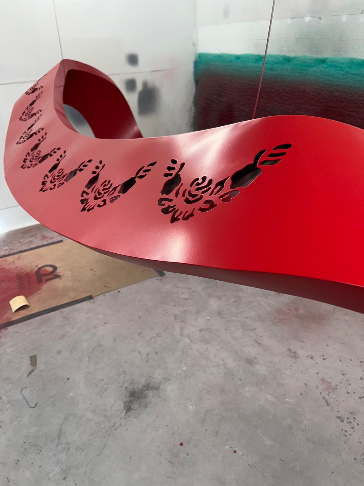 Architectural Metalwork Spraying — example of Shaw Spray's work